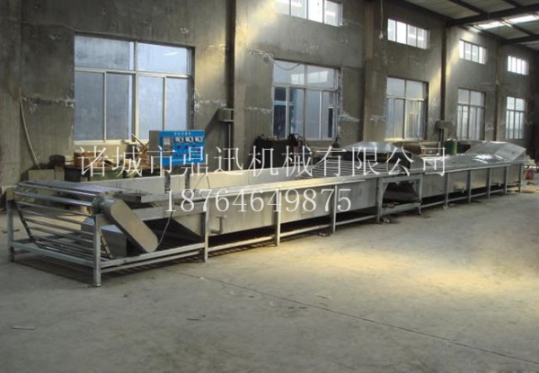 巴氏殺菌冷卻瀝水烘干流水線(xiàn)